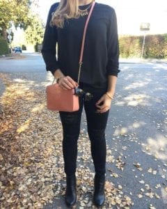 Heute mal schwarz Outfit, Look, Fashion, Blogger, Fashionblogger, Stylist, Fantastique, Salzburg, Visagist, Styleblogger, Austria